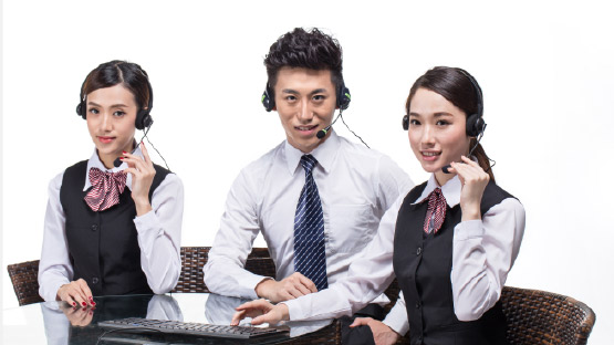 全程響應，科學的服務流程，完善的服務體系