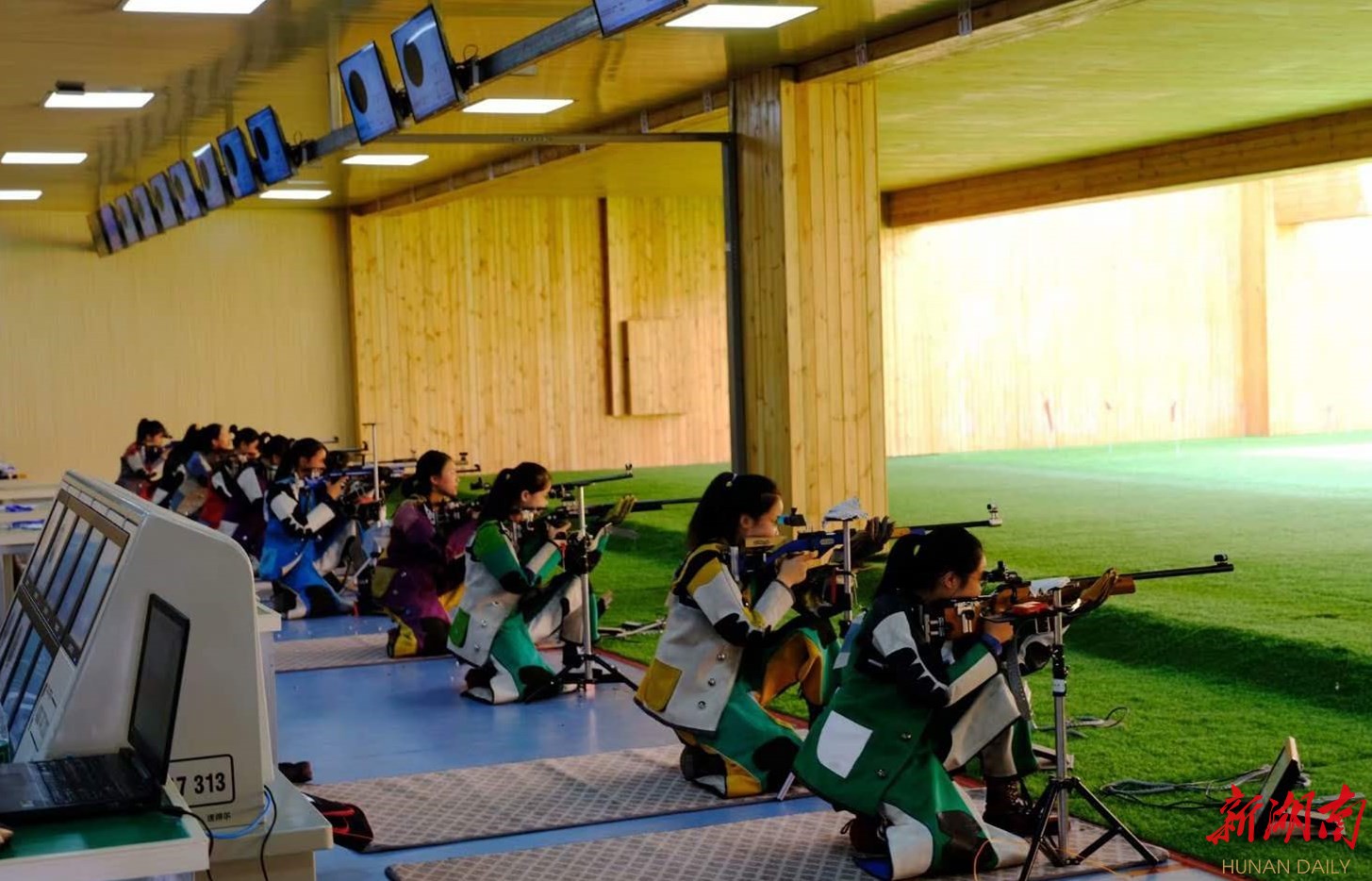 2020省青少年射擊錦標(biāo)賽（步手槍）在懷化舉行