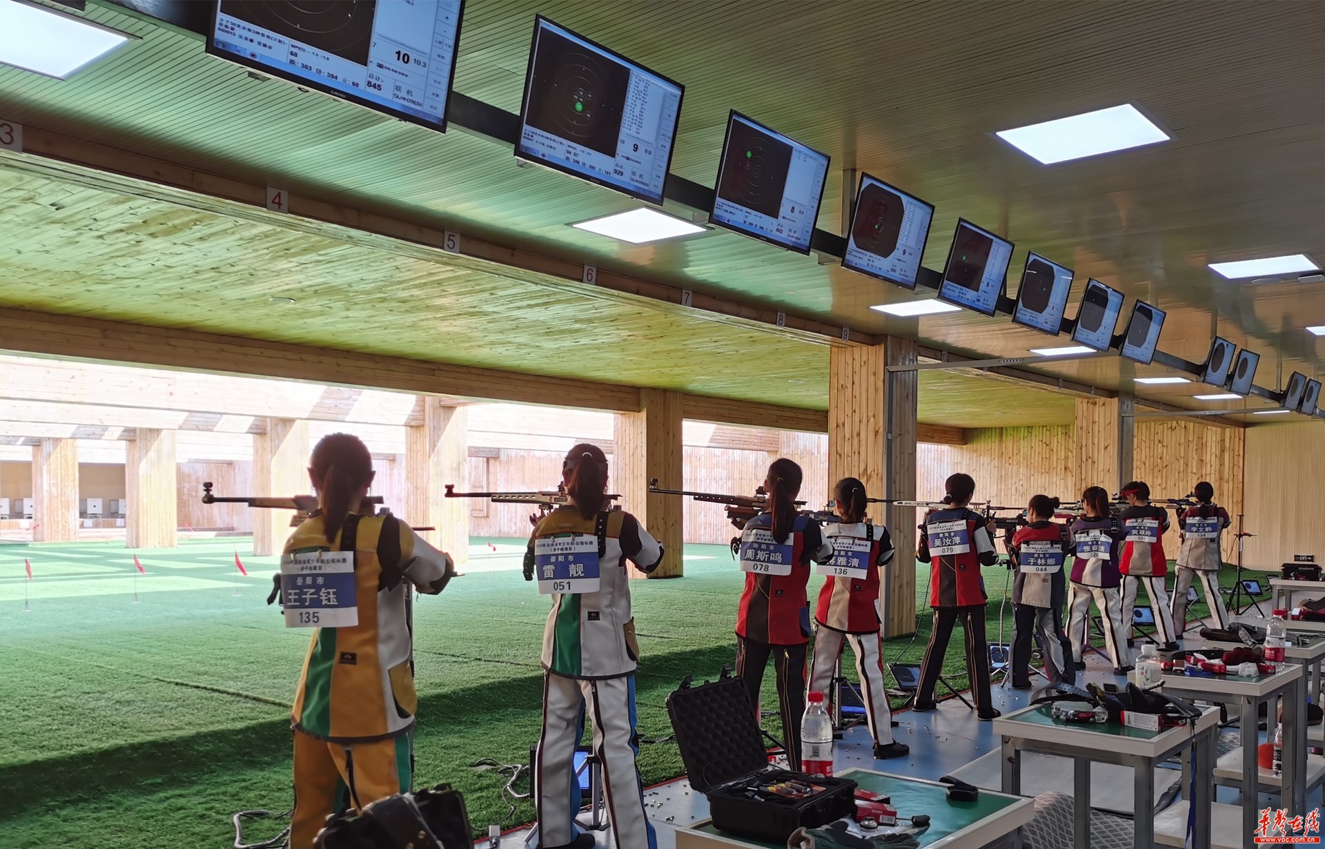 2020省青少年射擊錦標(biāo)賽（步手槍）在懷化舉行