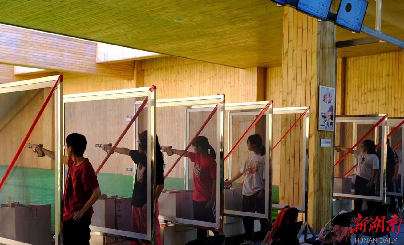 2020省青少年射擊錦標(biāo)賽（步手槍）在懷化舉行