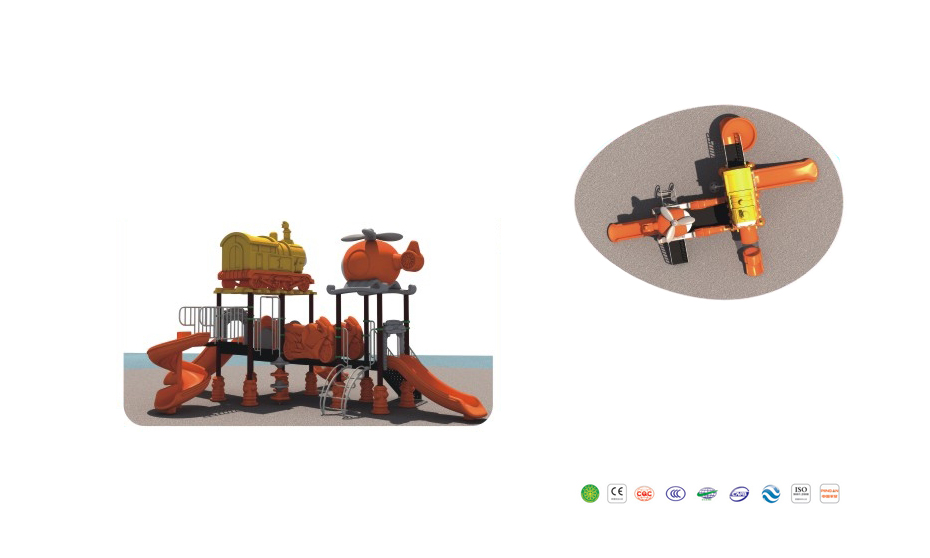 兒童滑梯水果動植物YH-14F07A.