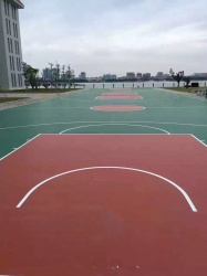 礐石某海軍部隊(duì) 1500方硅PU球場(chǎng)_其他案例_廣東