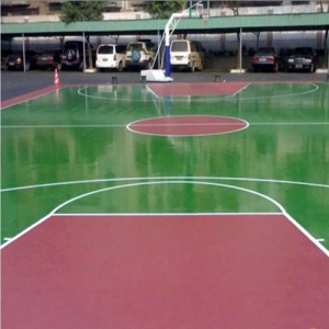 深圳市沙井上南學校_戶外運動地面案例_廣東