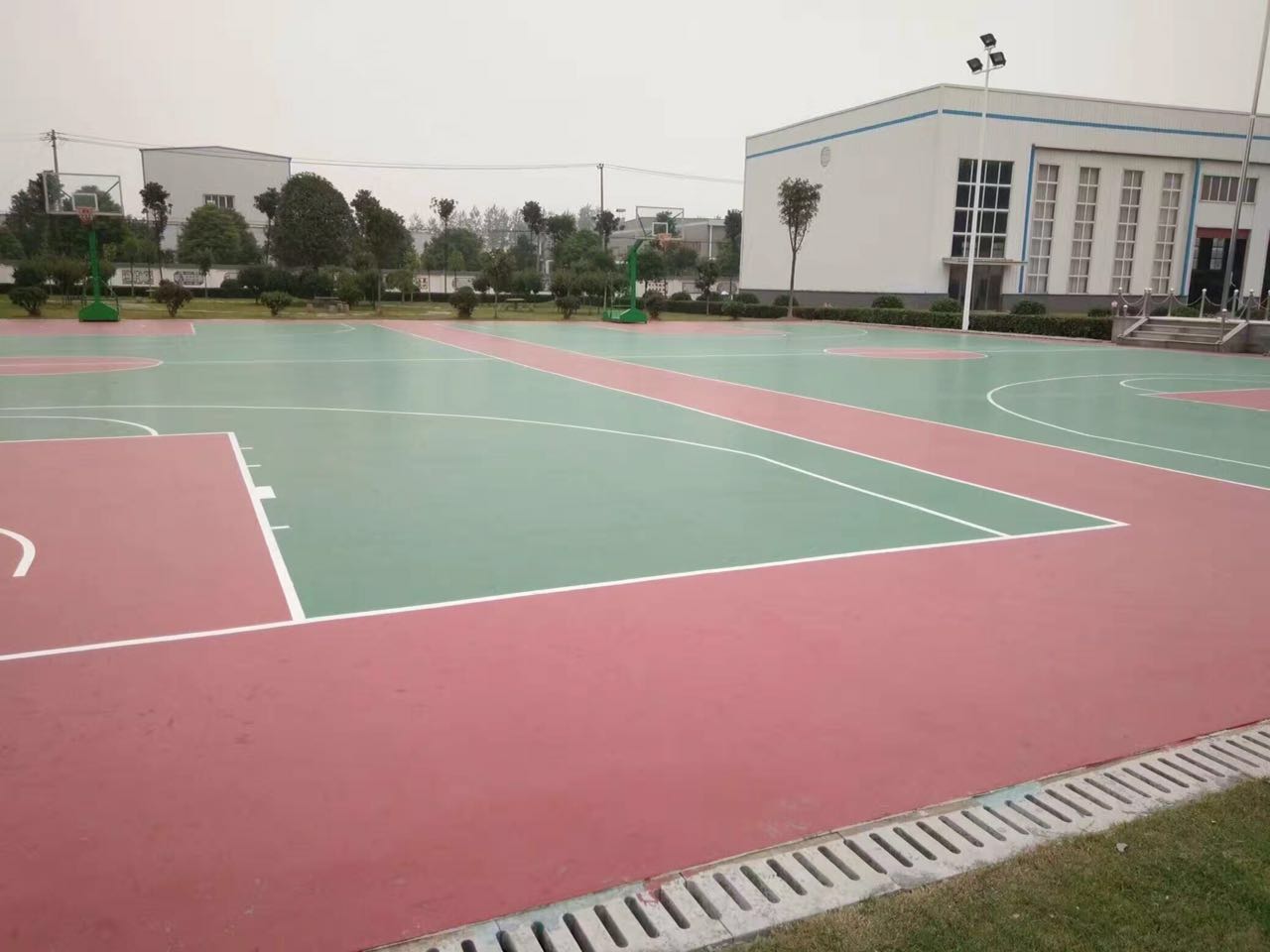 福建某單位 <a href=http://www.anhaohn.com target=_blank class=infotextkey>硅PU</a>球場