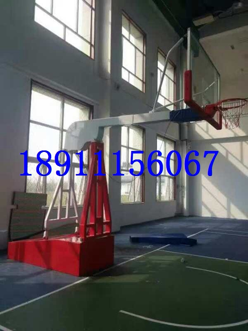 GYTY-A013藍色地埋圓管籃球架