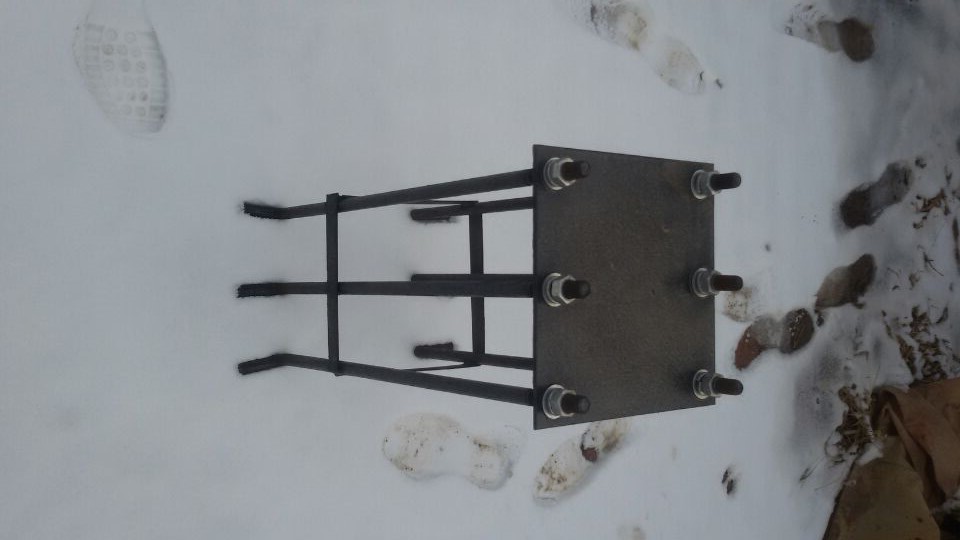 地埋籃球架預埋件