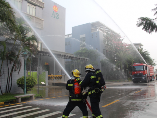 防患于未然，中山三角鎮(zhèn)深入企業(yè)開展消防應急疏散演練培訓