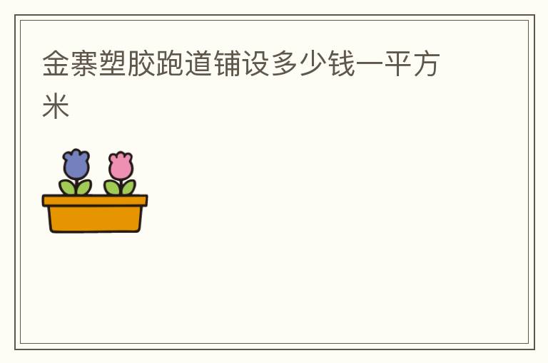 金寨塑膠跑道鋪設(shè)多少錢(qián)一平方米