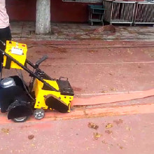 江陰PU塑膠跑道鏟除機(jī) 手推式塑膠跑道鏟削機(jī)  電動