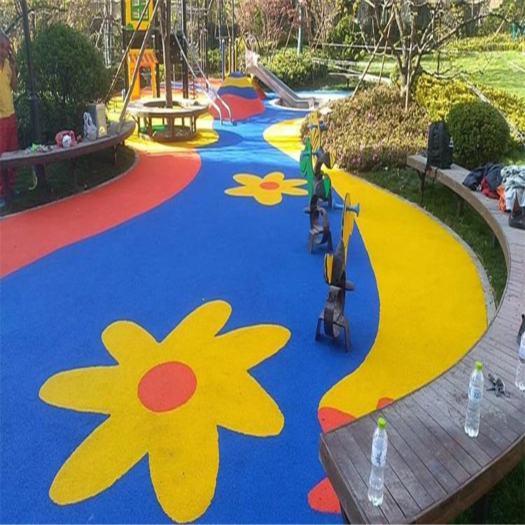 哈爾濱 EPDM彩色地坪 兒童<a href=http://www.anhaohn.com target=_blank class=infotextkey>塑膠跑道</a> 工廠