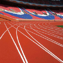 厚冠16mm田徑塑膠跑道施工價(jià)格 體育館塑膠跑道 籃球場(chǎng)塑膠跑道