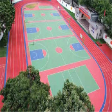 厚冠全塑型塑膠跑道可定制 江西共青城室外塑膠跑道價(jià)格 學(xué)校操場(chǎng)塑膠跑道