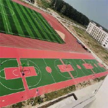 厚冠新國標(biāo)塑膠跑道 自結(jié)紋全塑塑膠跑道