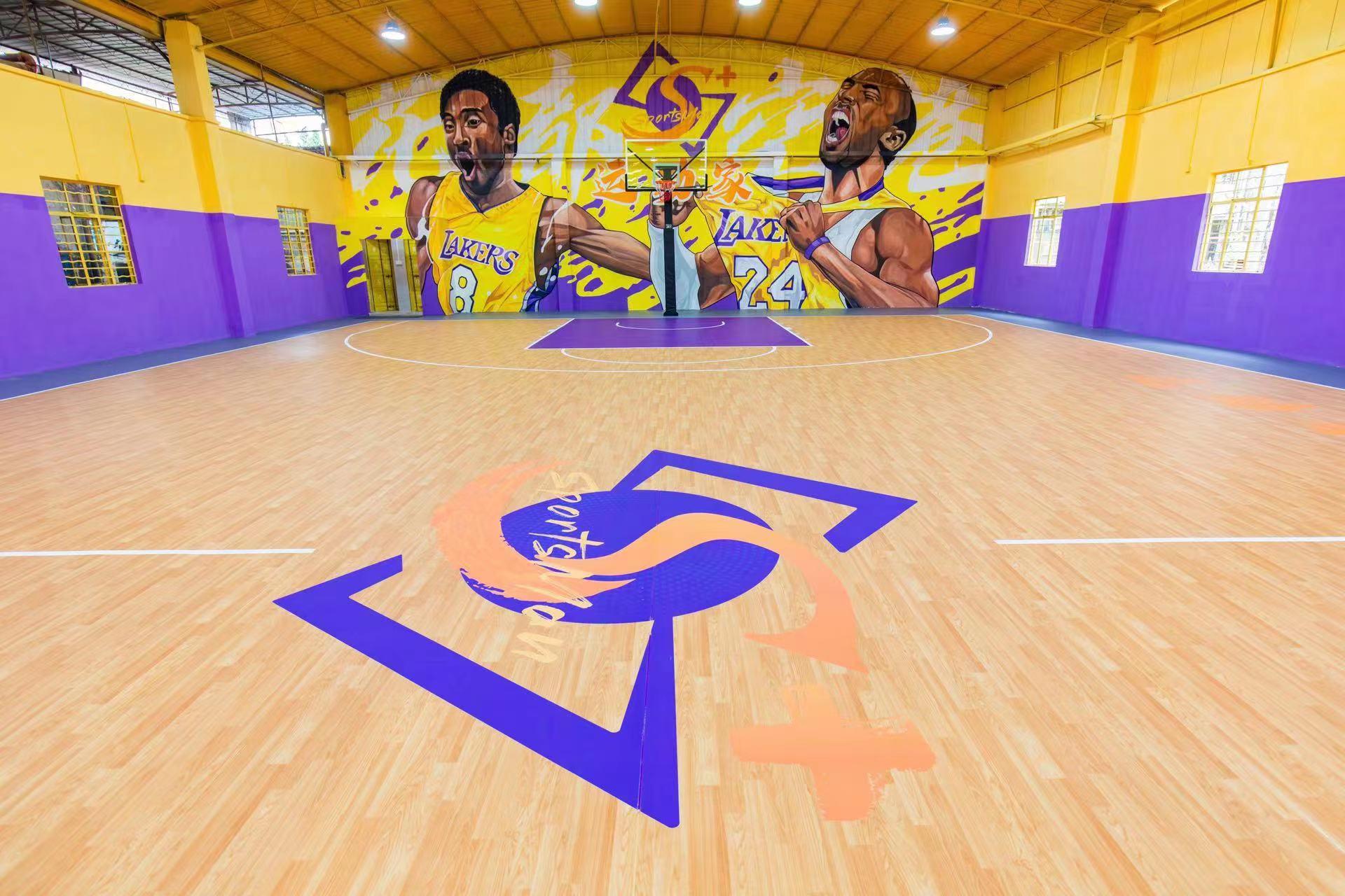 運(yùn)動家籃球羽毛球館