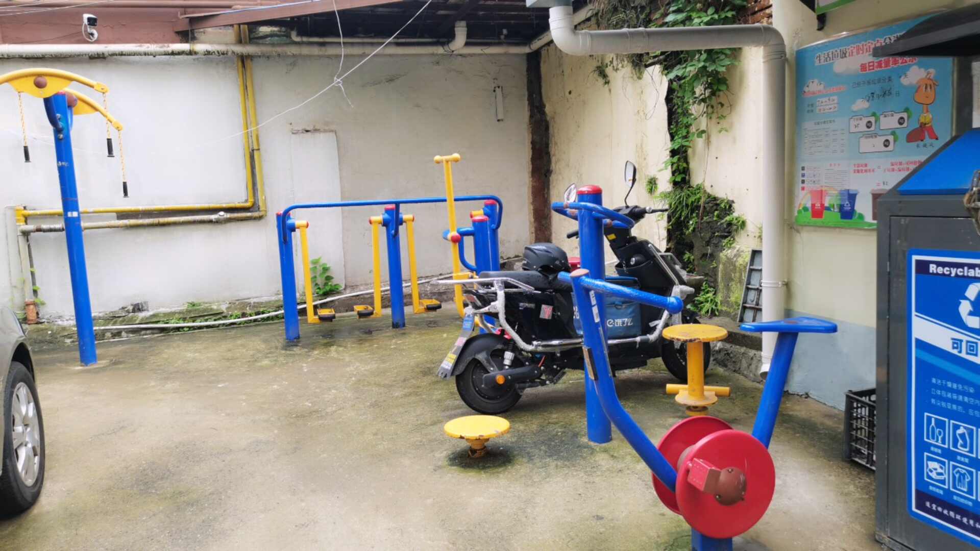 白玉二委健身點