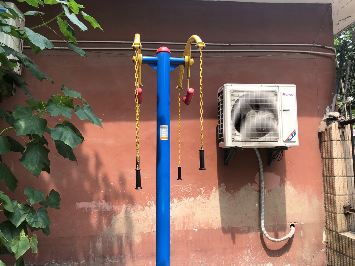 二人上肢牽引器