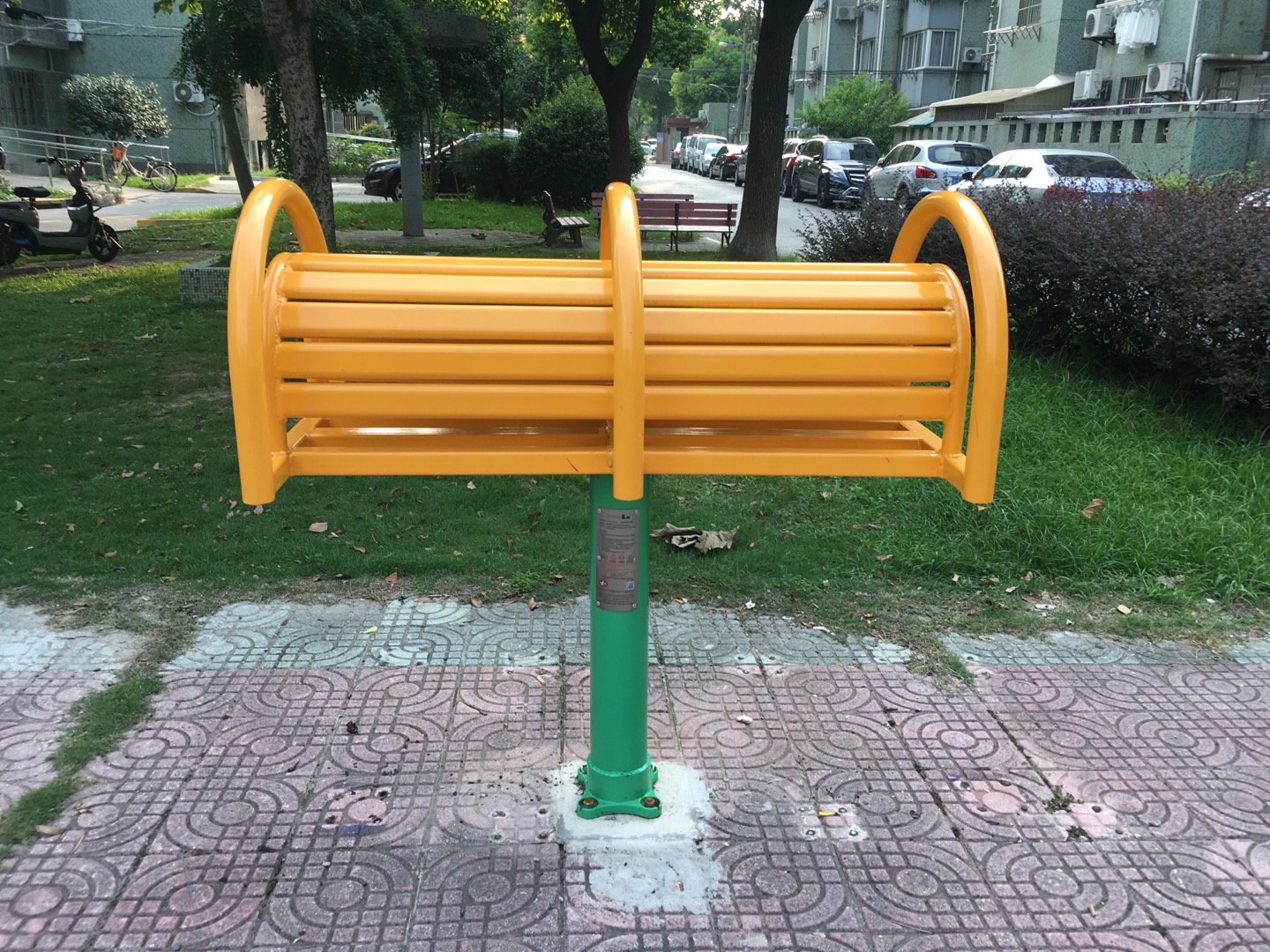 雙位伸腰伸背器