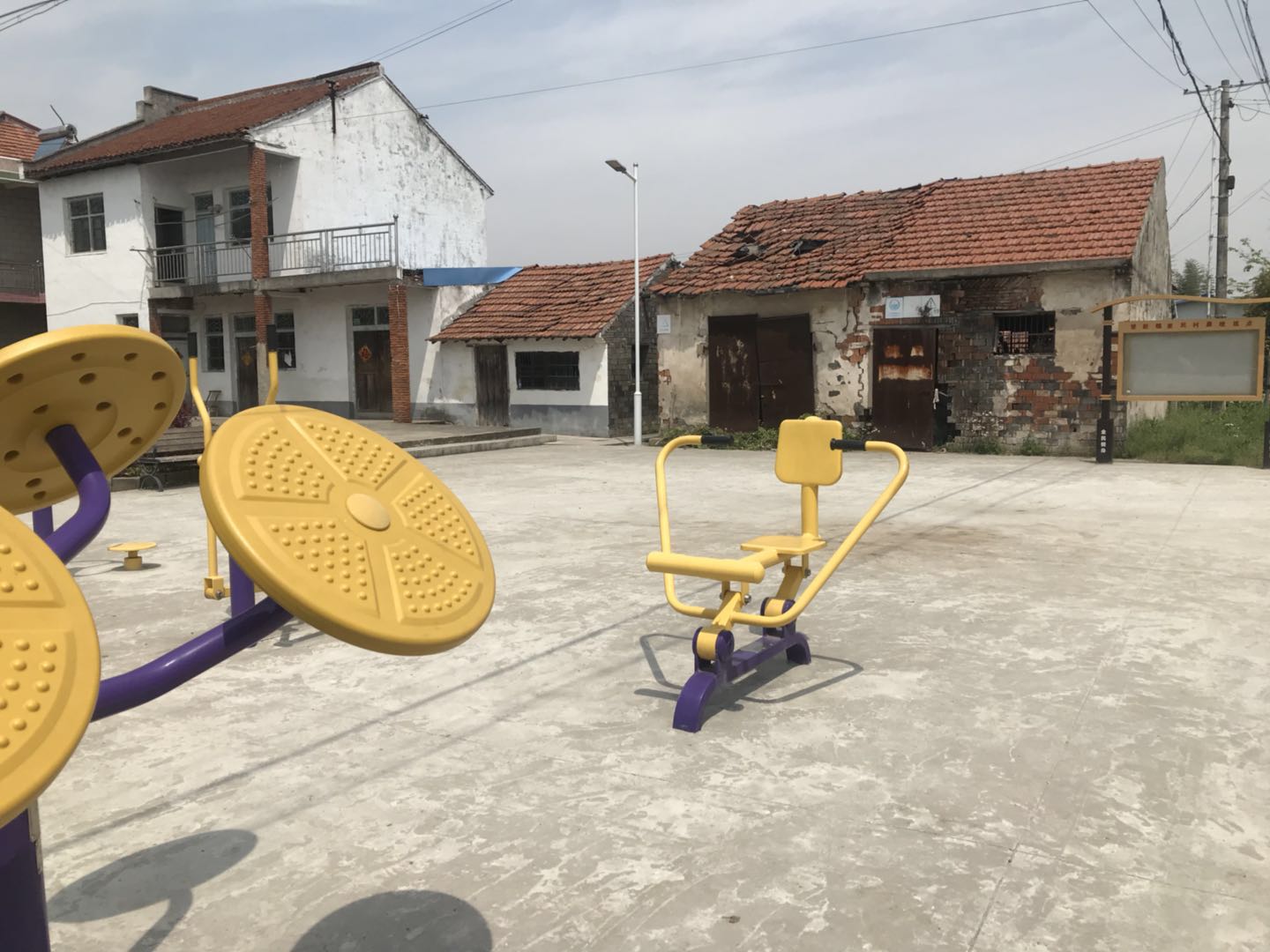 惠民村晨晚練點