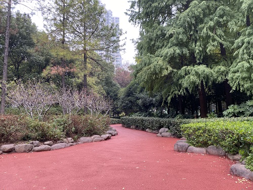 廣場(chǎng)公園H5市民健身步道