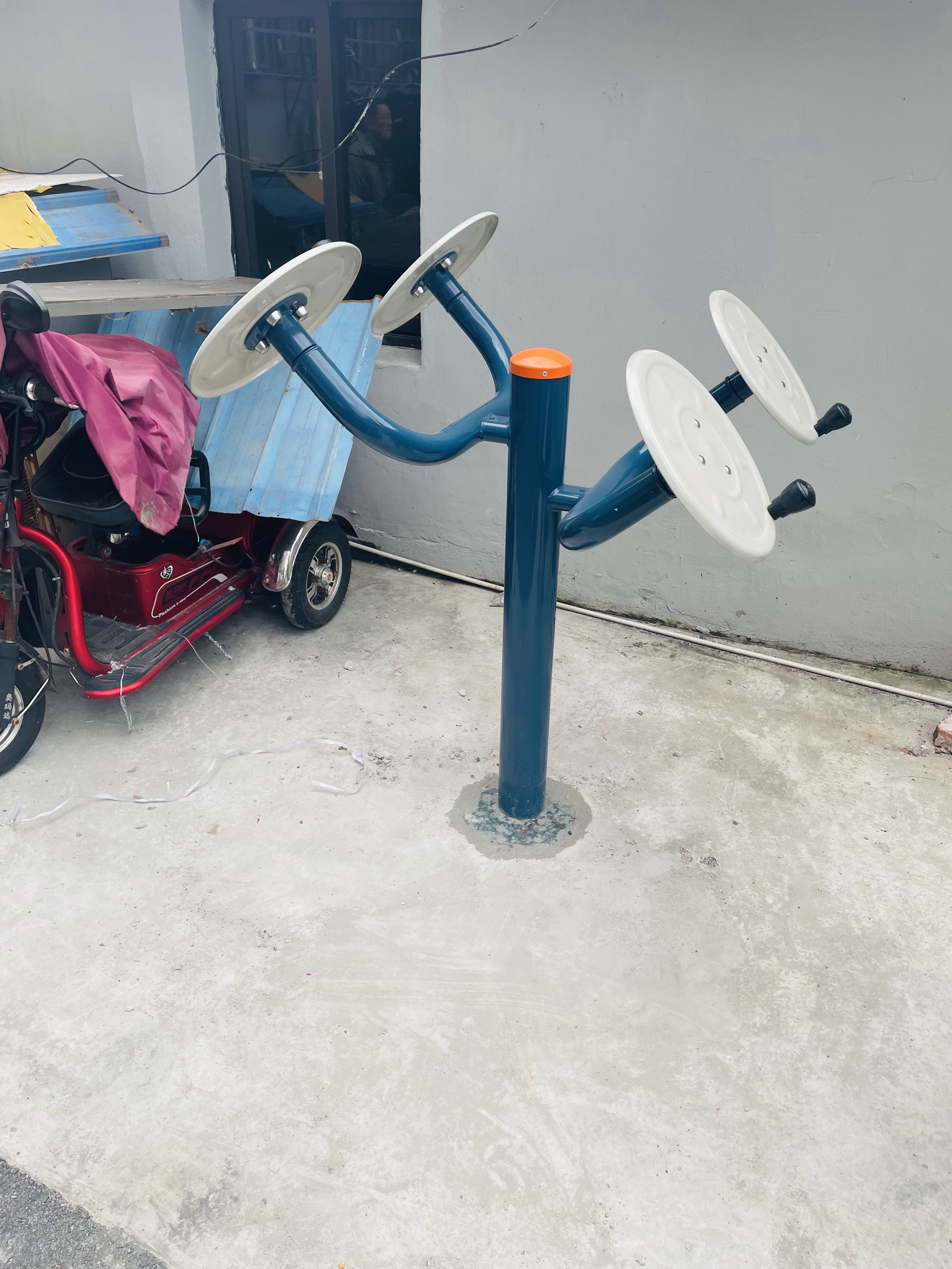 二位太極揉腿輪 二位太極揉腿輪