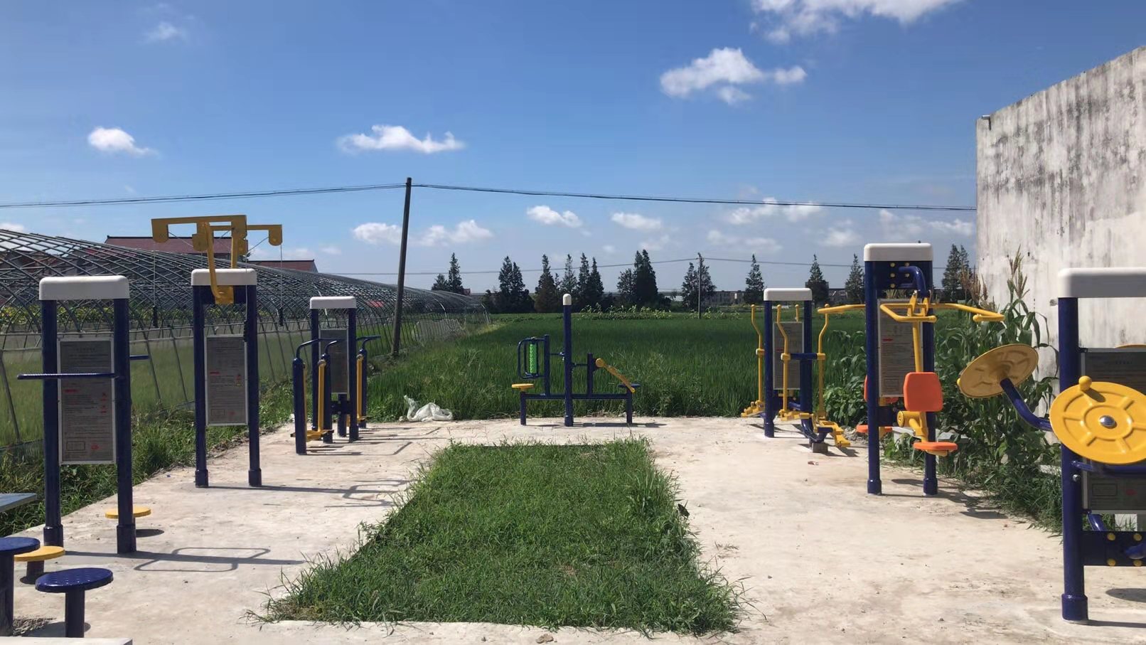 新路村路一7組健身點(diǎn)