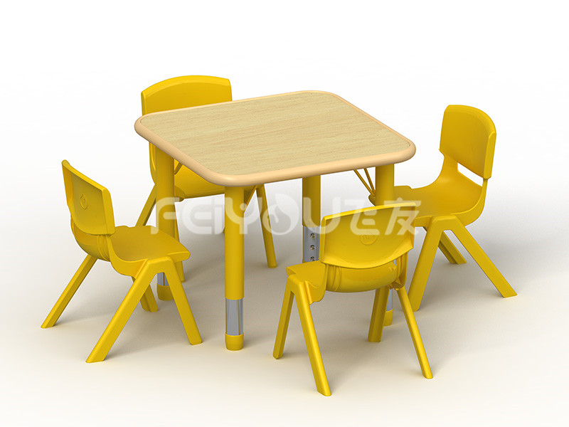 寶寶學習互動楓木四方桌-017