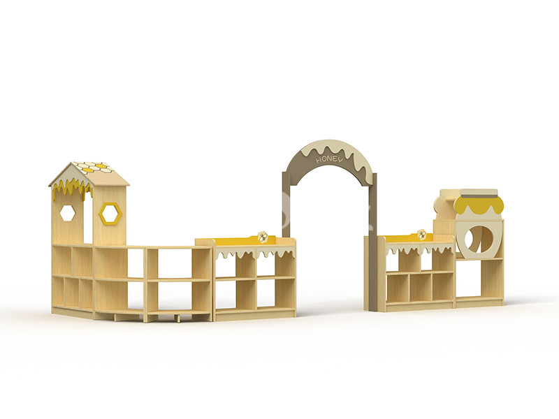 寶寶學習互動卡通組合柜-008