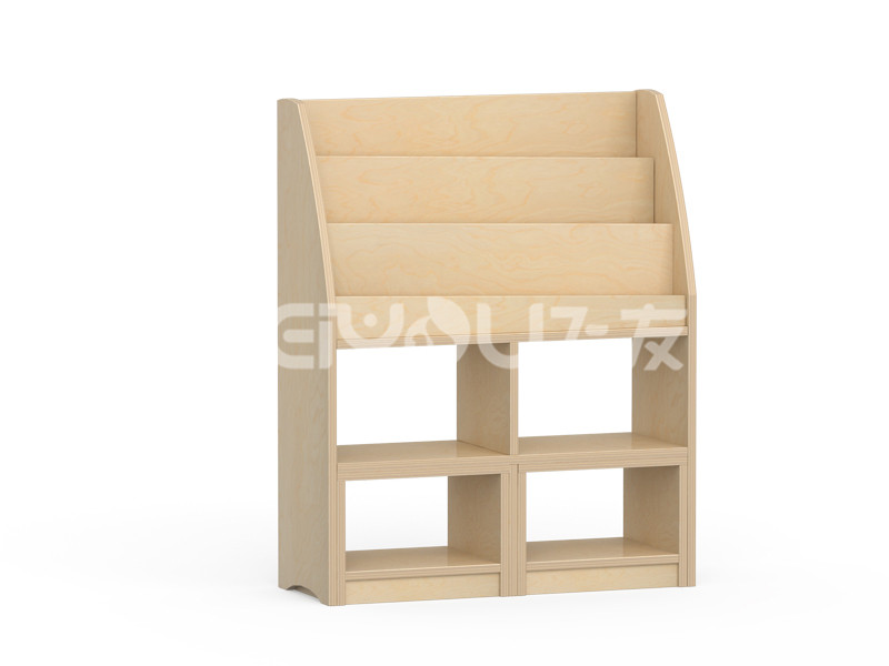 閱讀書(shū)架兒童實(shí)木書(shū)架-88