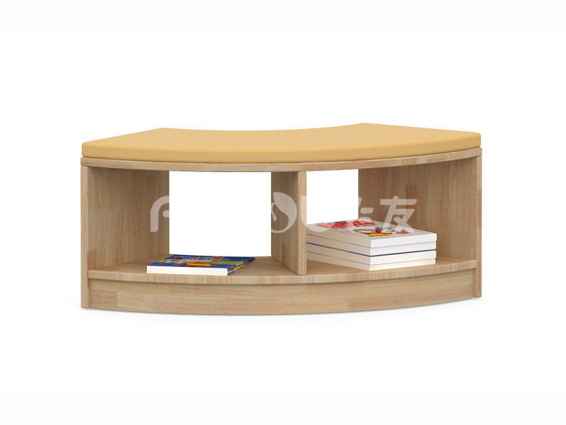 多功能學習互動弧形書架-006