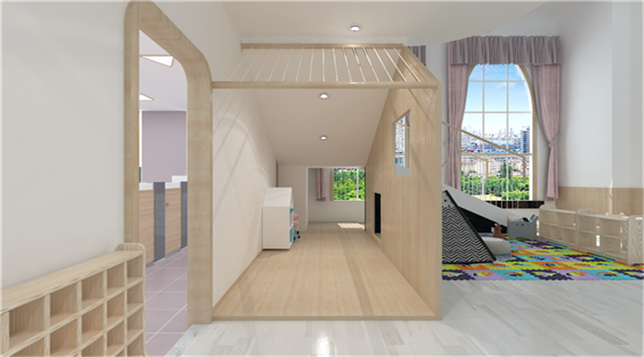 南方幼兒園室內(nèi)整體設(shè)計(jì):現(xiàn)代幼兒園教室 南方幼兒園室內(nèi)整體設(shè)計(jì):現(xiàn)代幼兒園教室