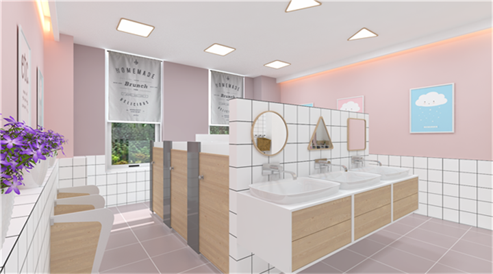 南方幼兒園室內(nèi)整體設(shè)計(jì):現(xiàn)代幼兒園教室 南方幼兒園室內(nèi)整體設(shè)計(jì):現(xiàn)代幼兒園教室