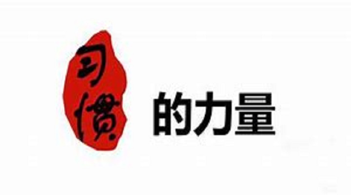 習(xí)慣是堅實可靠的力量 習(xí)慣是堅實可靠的力量