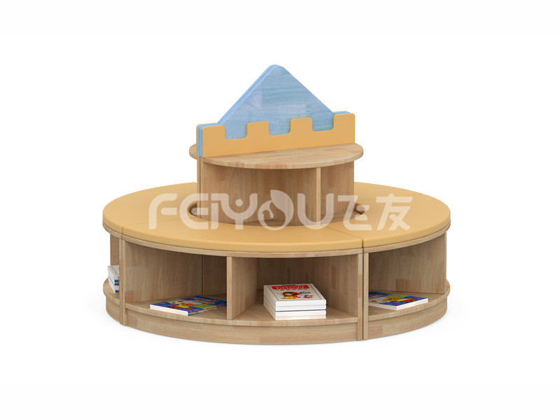 多功能學(xué)習(xí)互動(dòng)城堡組合書(shū)柜-005