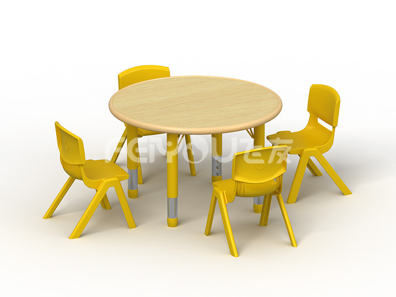 寶寶學習互動楓木圓桌-015