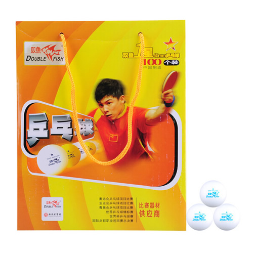 雙魚一星乒乓球(100個裝)圖2