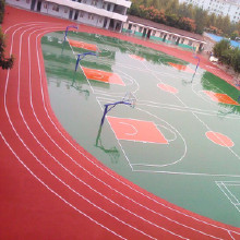 彈性硅PU球場(chǎng) 4MM高彈性運(yùn)動(dòng)塑膠跑道 顆粒狀籃球場(chǎng)網(wǎng)球場(chǎng)