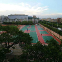 征耀硅PU 操場塑膠跑道翻新 硅pu塑膠