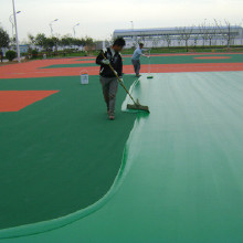 供應(yīng)優(yōu)冠之星彈性塑膠球場(chǎng)材料施工 彈性塑膠球場(chǎng)材料施工硅PU球場(chǎng)