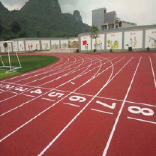 利達(dá)體育 硅pu籃球場材料、硅pu材料施工、塑膠跑道圖片、深圳硅pu球場材料