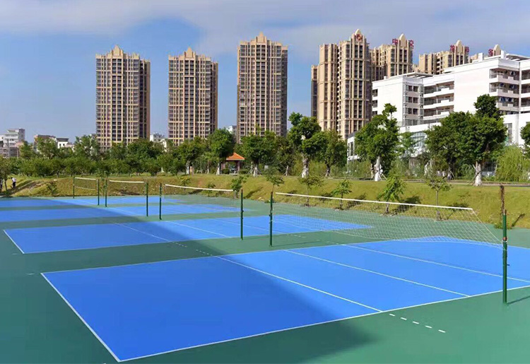 硅PU球場運動地面