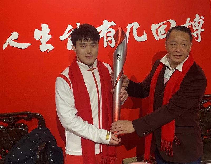 體育文化賀新春 奧運冠軍送福到——齊廣璞：弘揚北京冬奧精神永遠處于進行時_國家體育總局(圖3)