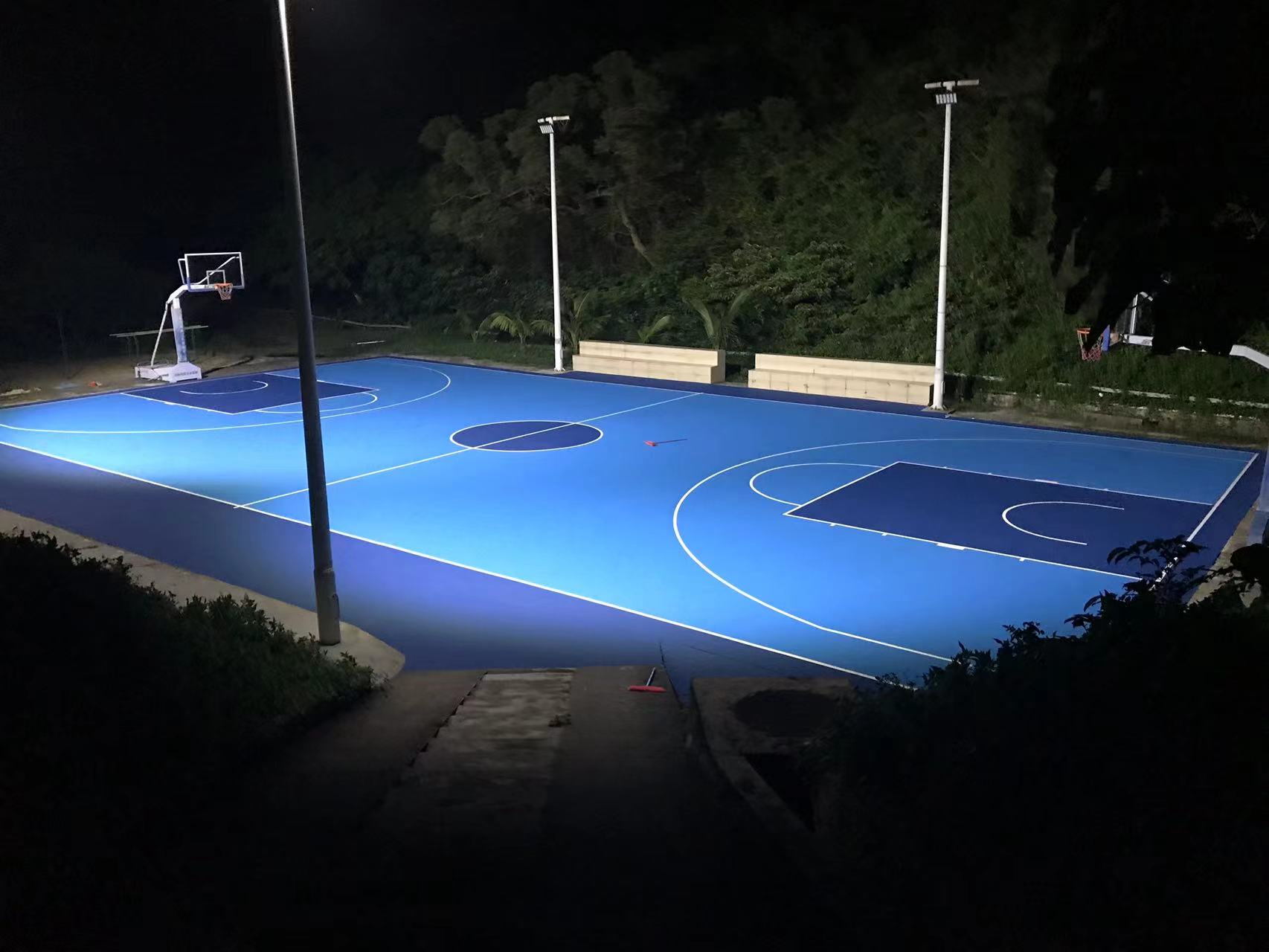 丙烯酸球場(chǎng)在海島上施工須注意事項(xiàng)