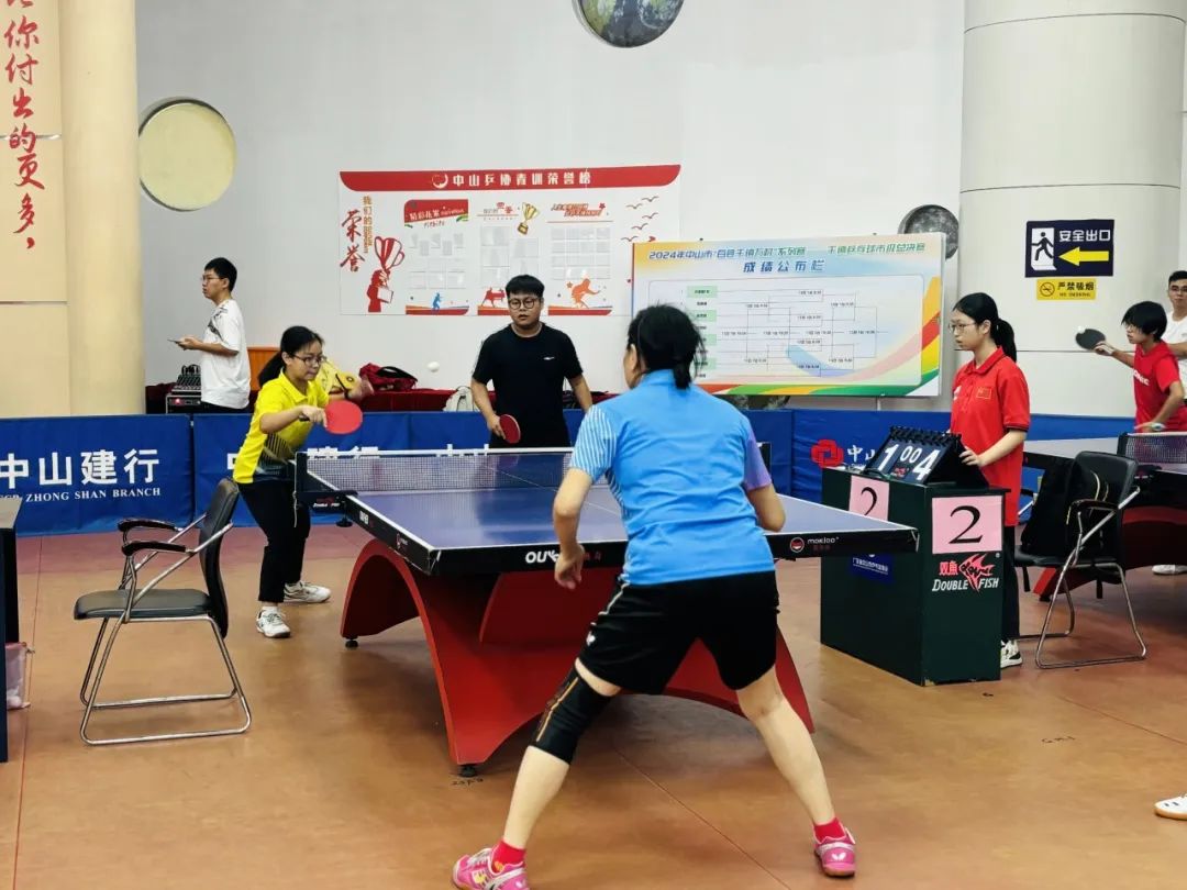 圓滿成功！2024年廣東省“百縣千鎮(zhèn)萬村”系列賽——千鎮(zhèn)乒乓球中山市級(jí)總決賽(圖18)